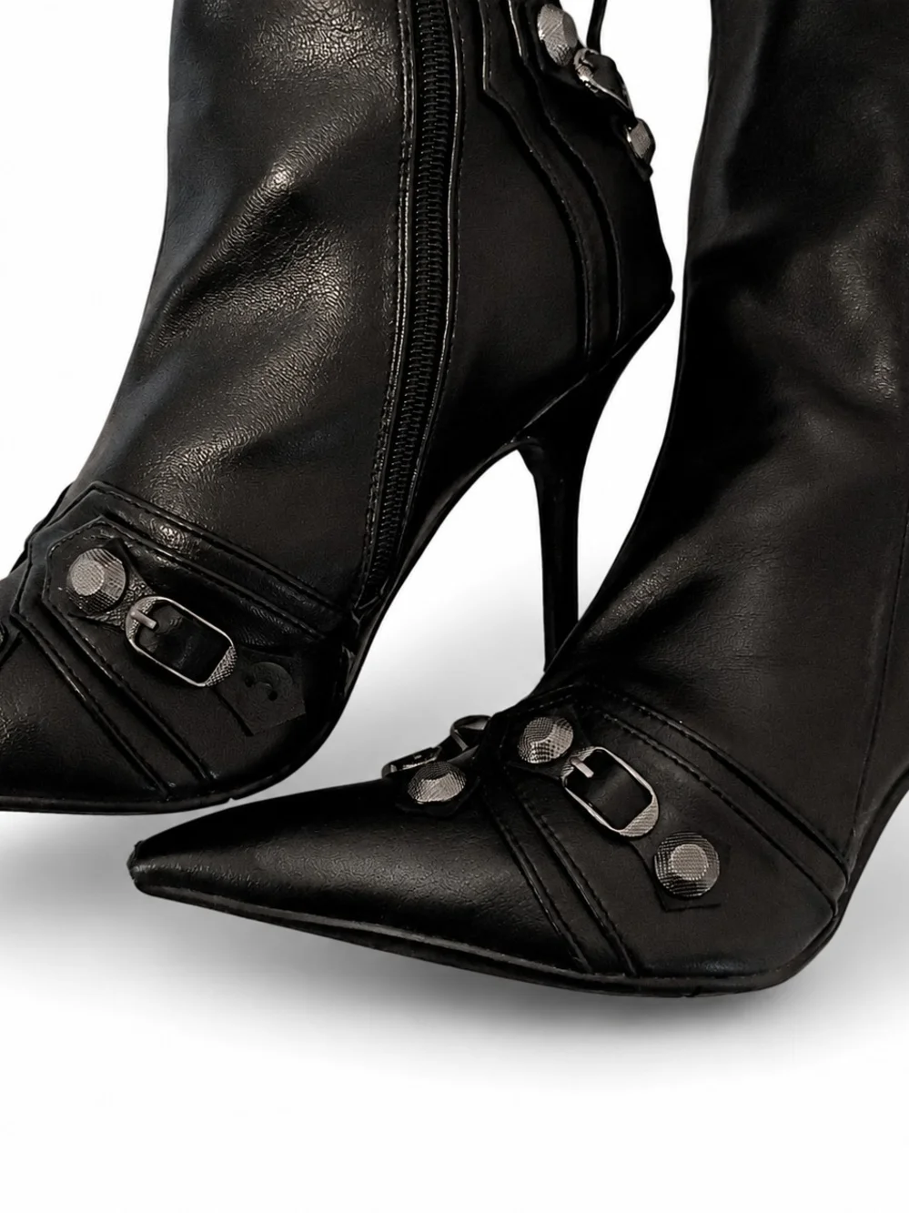 Y2K Studded knee High Boots - Women's Size, 8.5